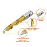 VersaDrive TurboTip & Impactatap Combi Set + FREE Adapter