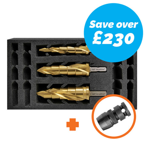 VersaDrive TurboTip ImpactaStep Set + FREE Adapter