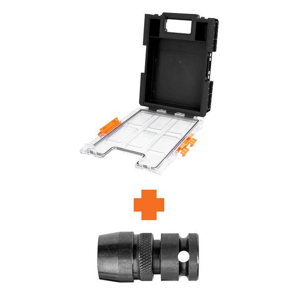 VersaDrive® STAKIT Top Toolcase – Leerer Koffer mit Einsätzen