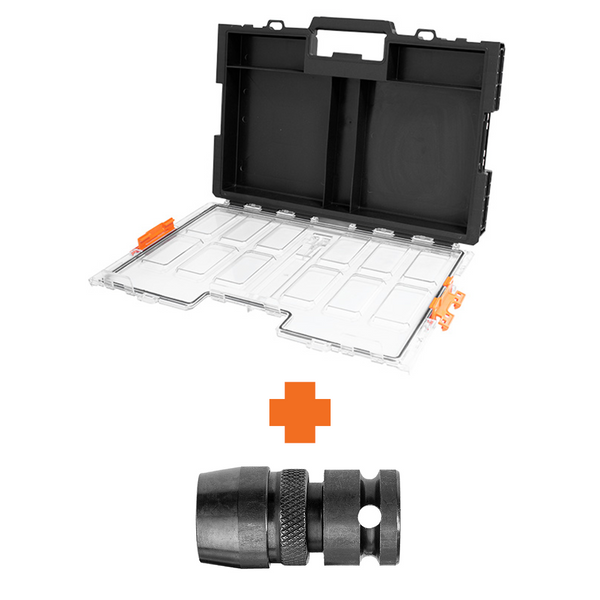 VersaDrive® STAKIT Top Toolcase – Leerer Koffer mit Einsätzen