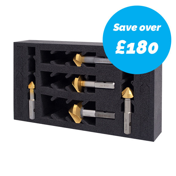 Versadrive 5pc Countersink Set